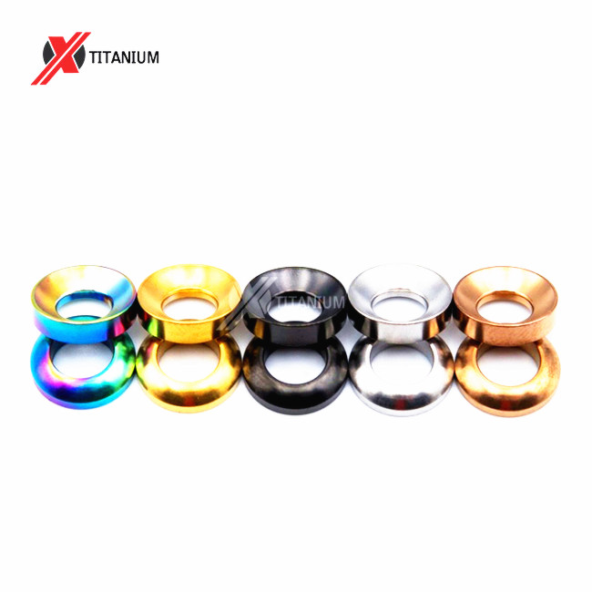 Titanium Cup And Cone Washers For Bicycle